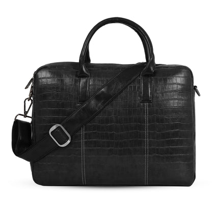 LAPTOP BAG #LB342 14*10 " CROCO DESIGN (8945371447598)