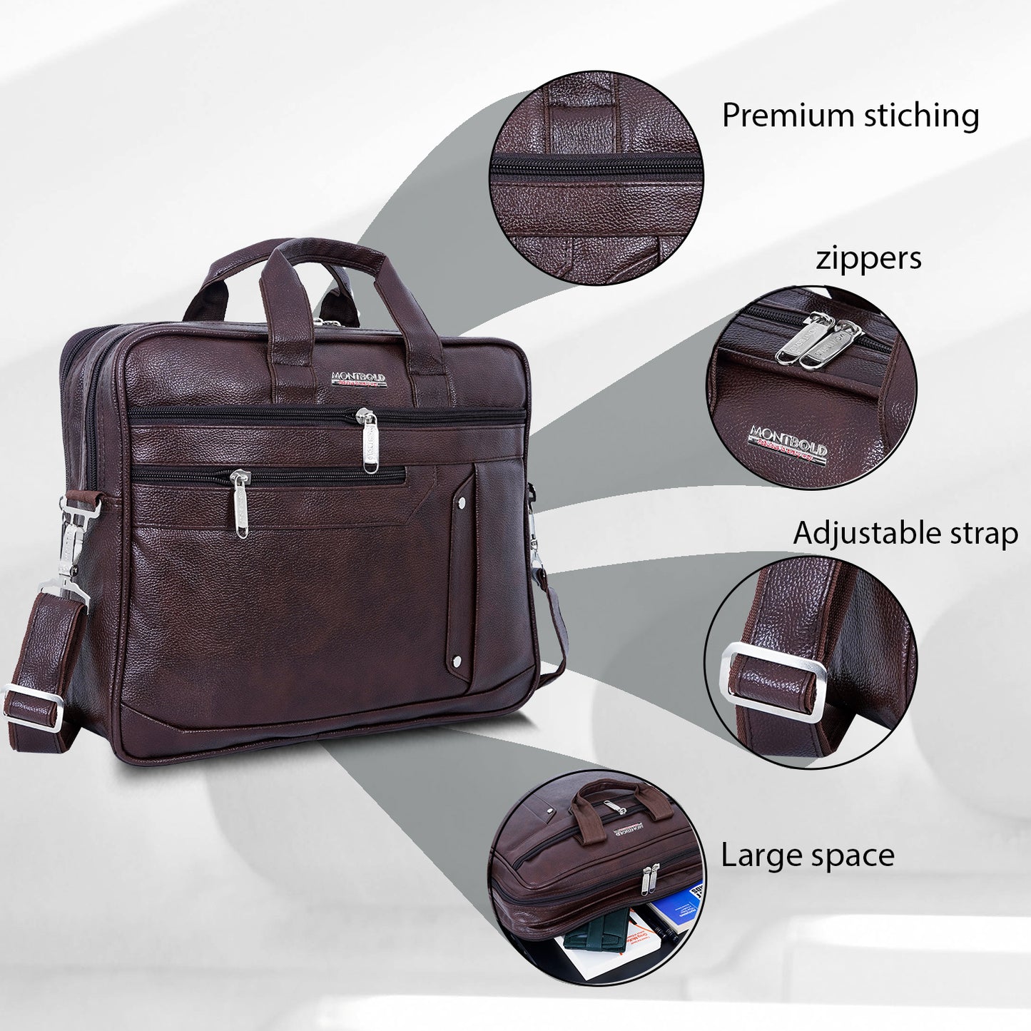 Montbold Laptop Bag LB361 (8760632475950)