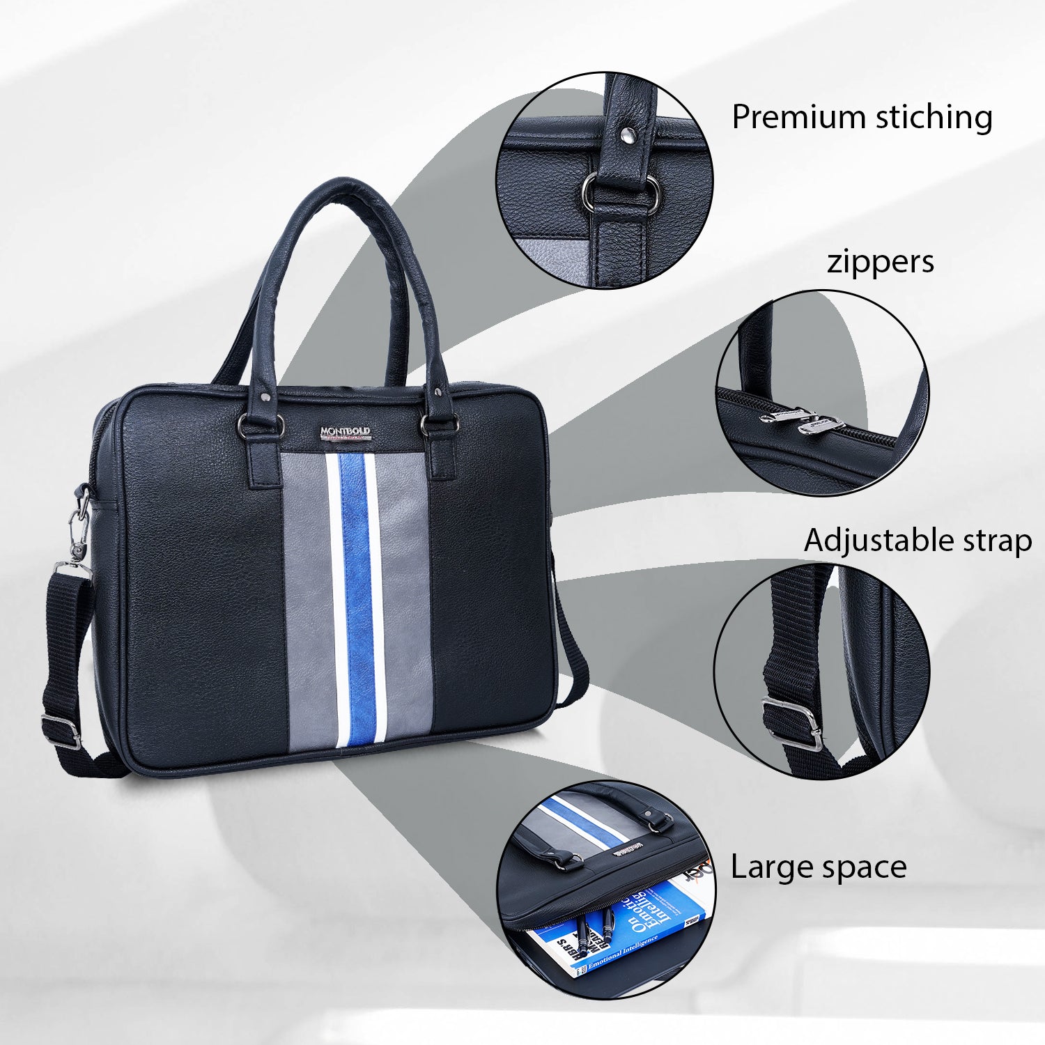 Montbold Laptop Bag #LB301 (8760194892078)