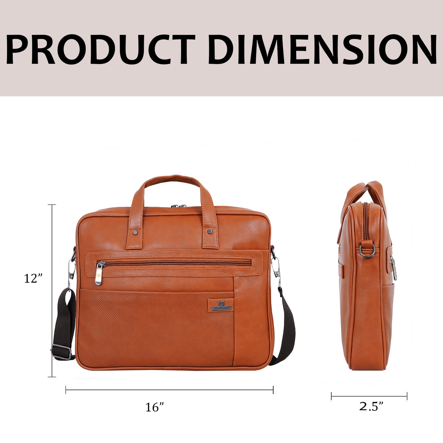 Montbold Laptop Bag LB362 (8760639783214)