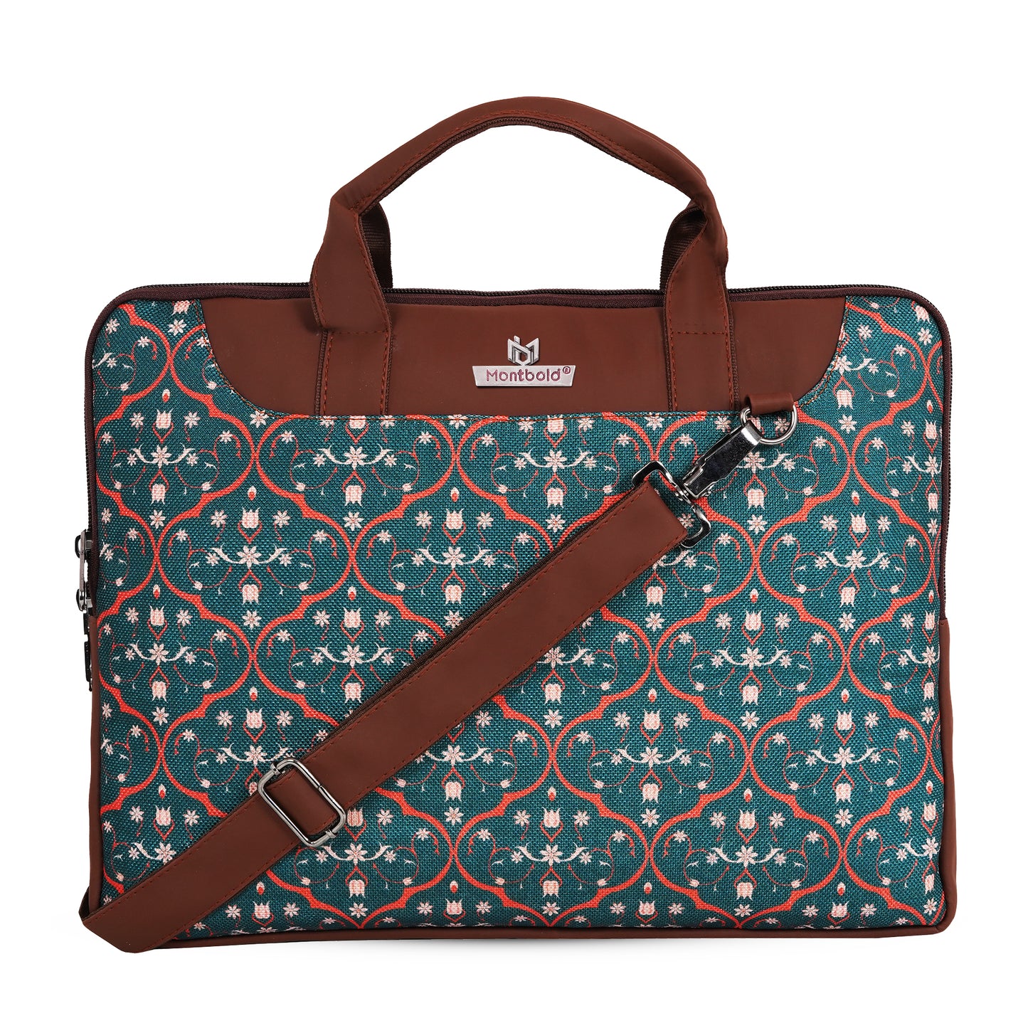 MONTBOLD CANVAS PRINTED LAPTOP BAG (LB325) (8942134034734)