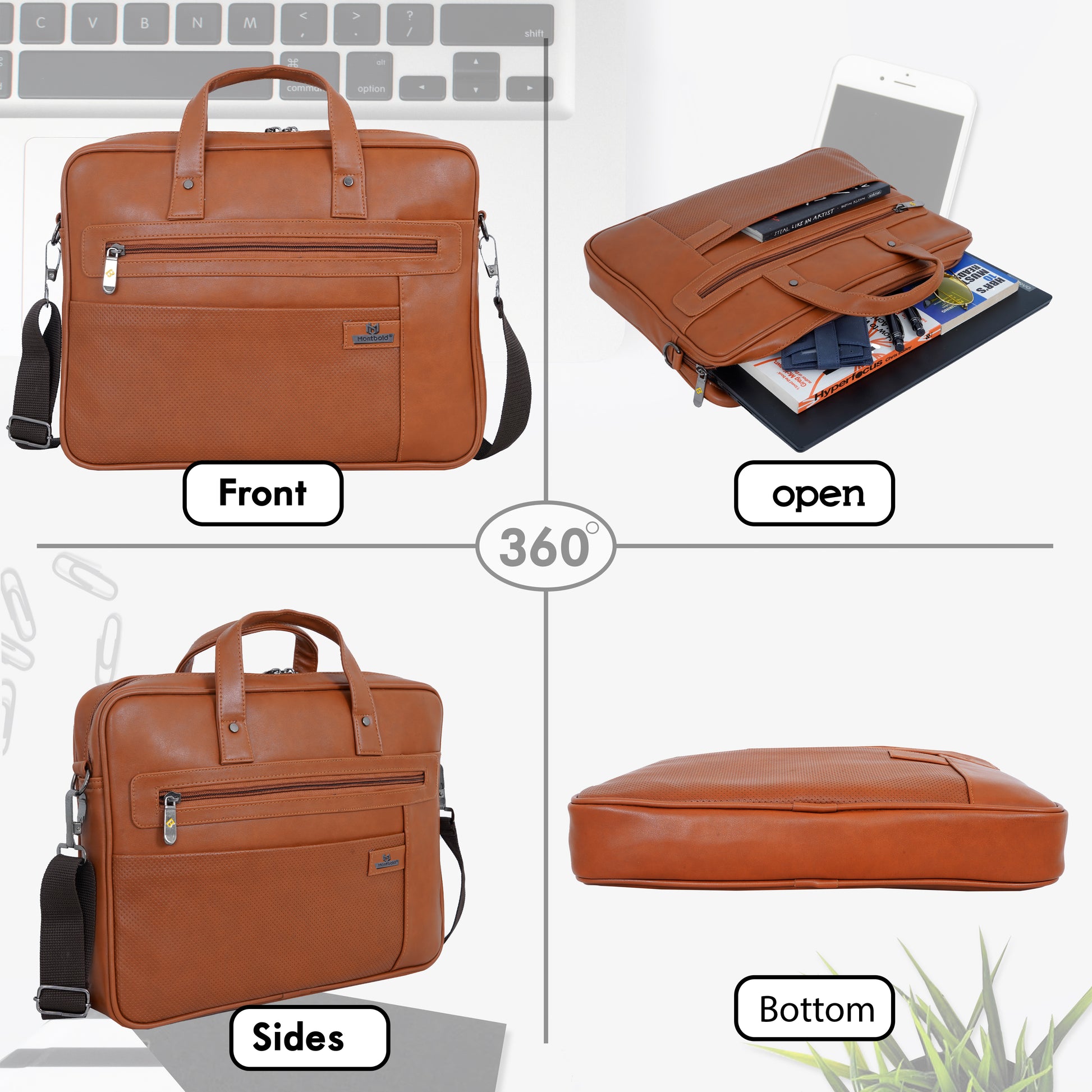 Montbold Laptop Bag LB362 (8760639783214)