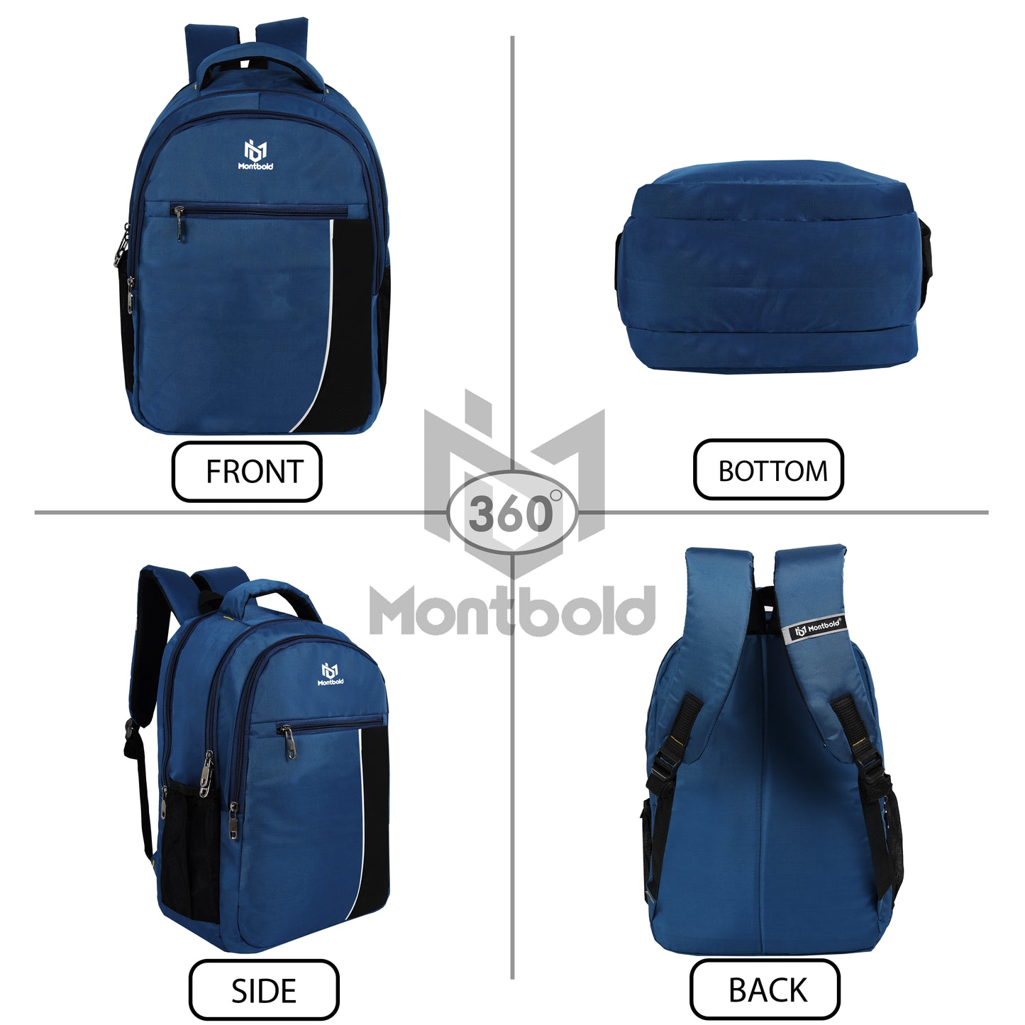 MONTBOLD PREMIUM BACKPACK WITH LAPTOP COMPERTMENT (BP118) (8896978616622)