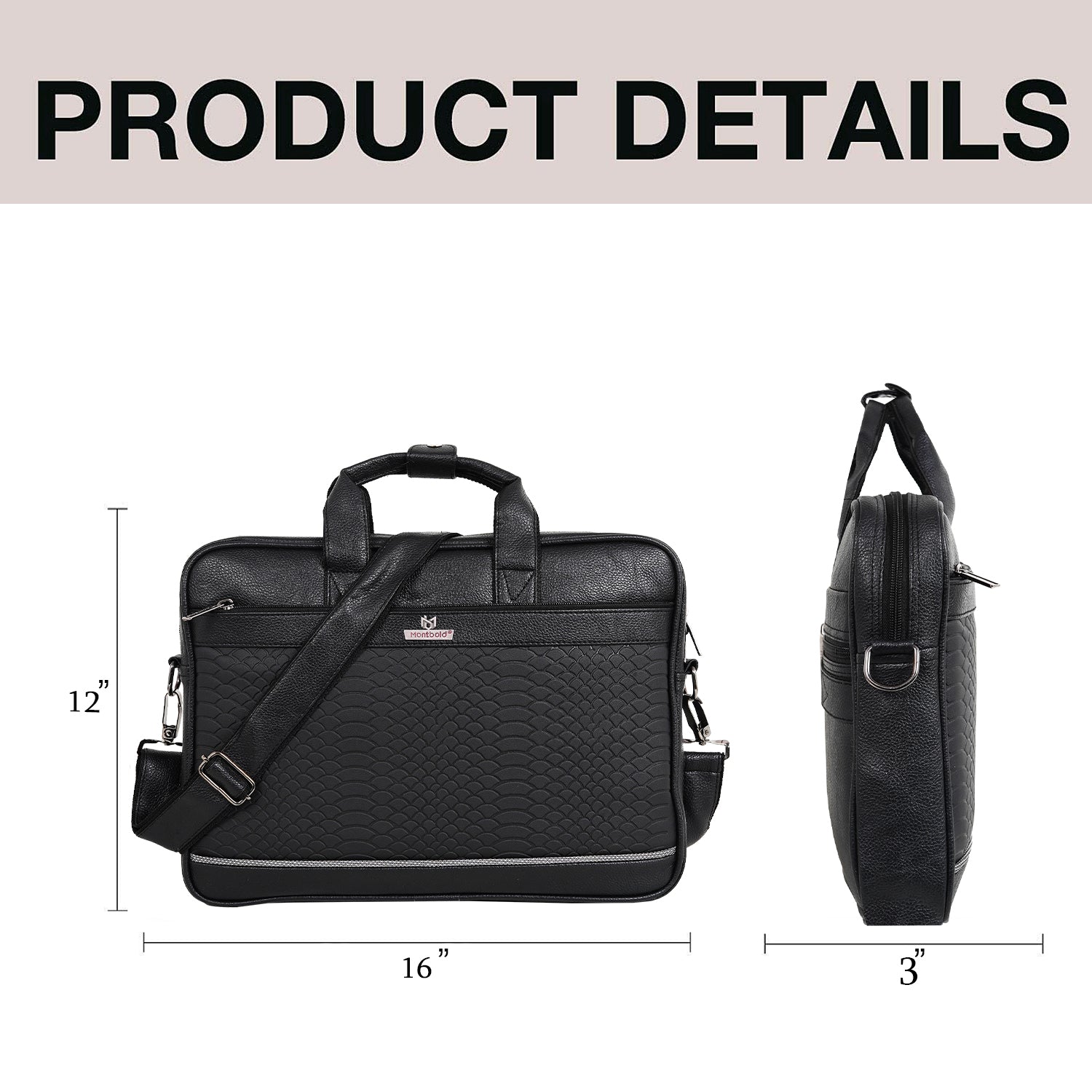 MONTBOLD LAPTOP BAG (LB394) (8841334587694)