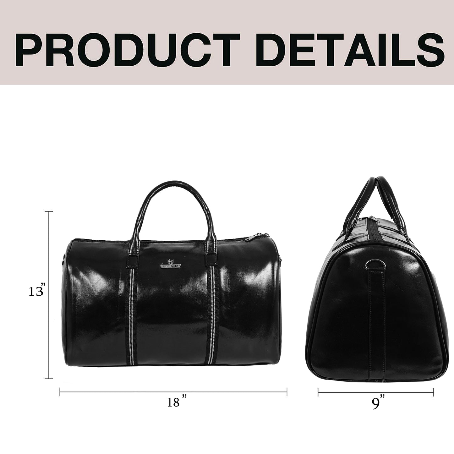 MONTBOLD DUFFEL BAG (DB-413) (8862905237806)