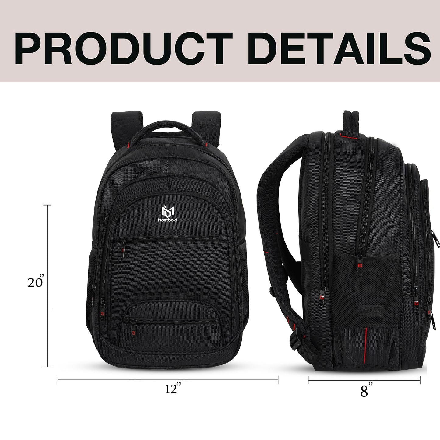 Montbold backpack #BP126 (8952440226094)