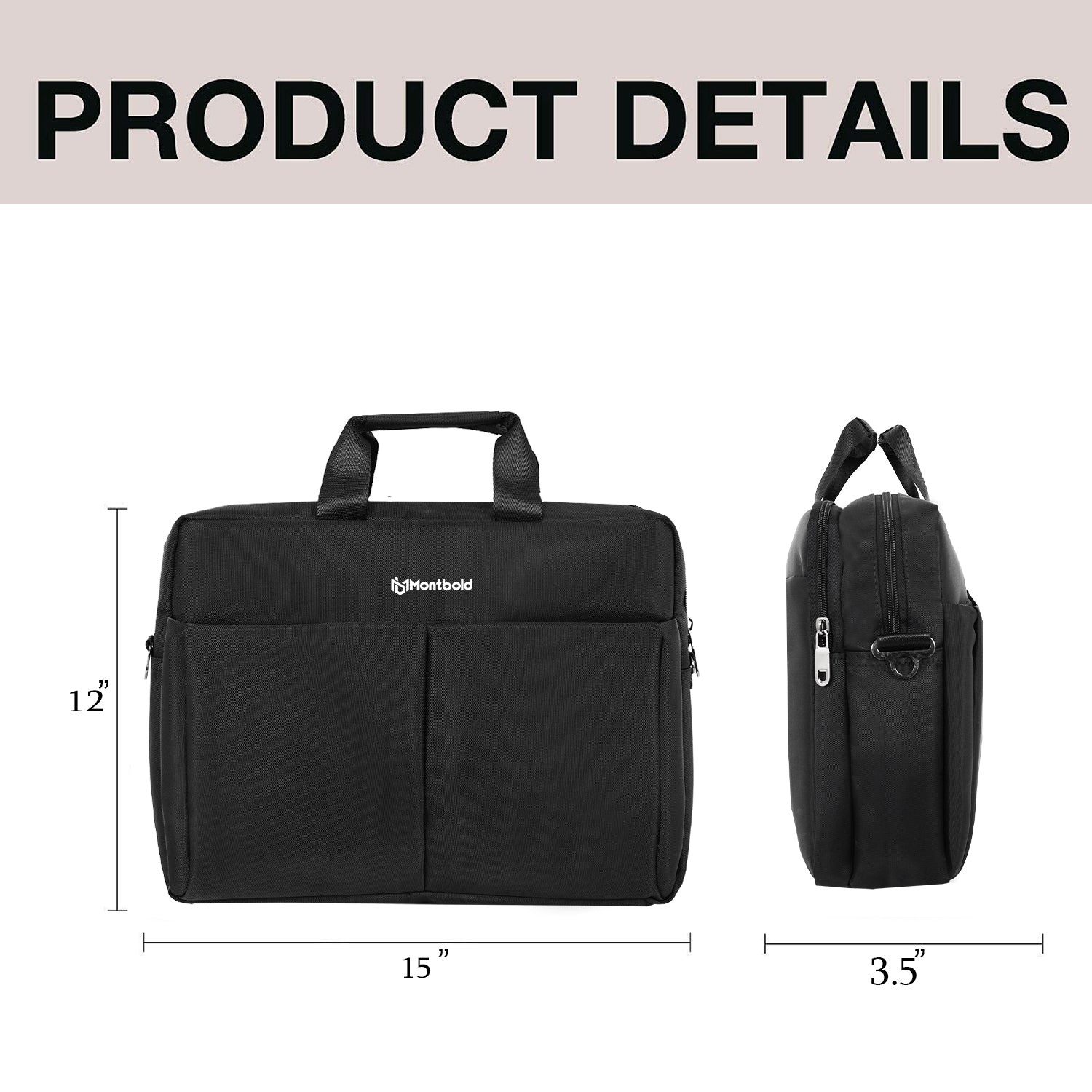 MONTBOLD LAPTOP BAG LB397 (8903220953390)