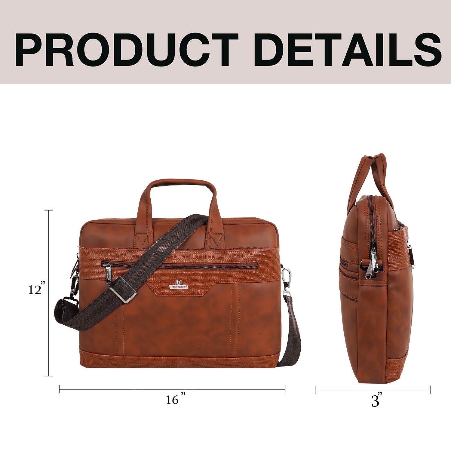 MONTBOLD LAPTOP BAG LB309 (8925297049902)