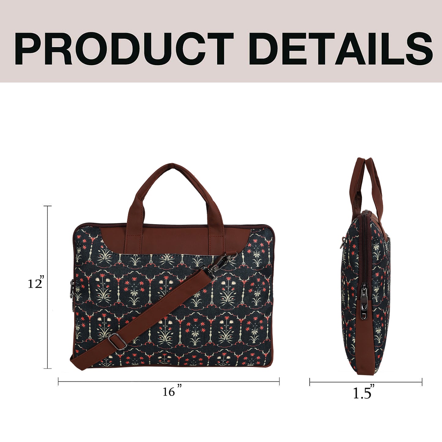 montbold printed laptop bag (LB327) (8950296150318)