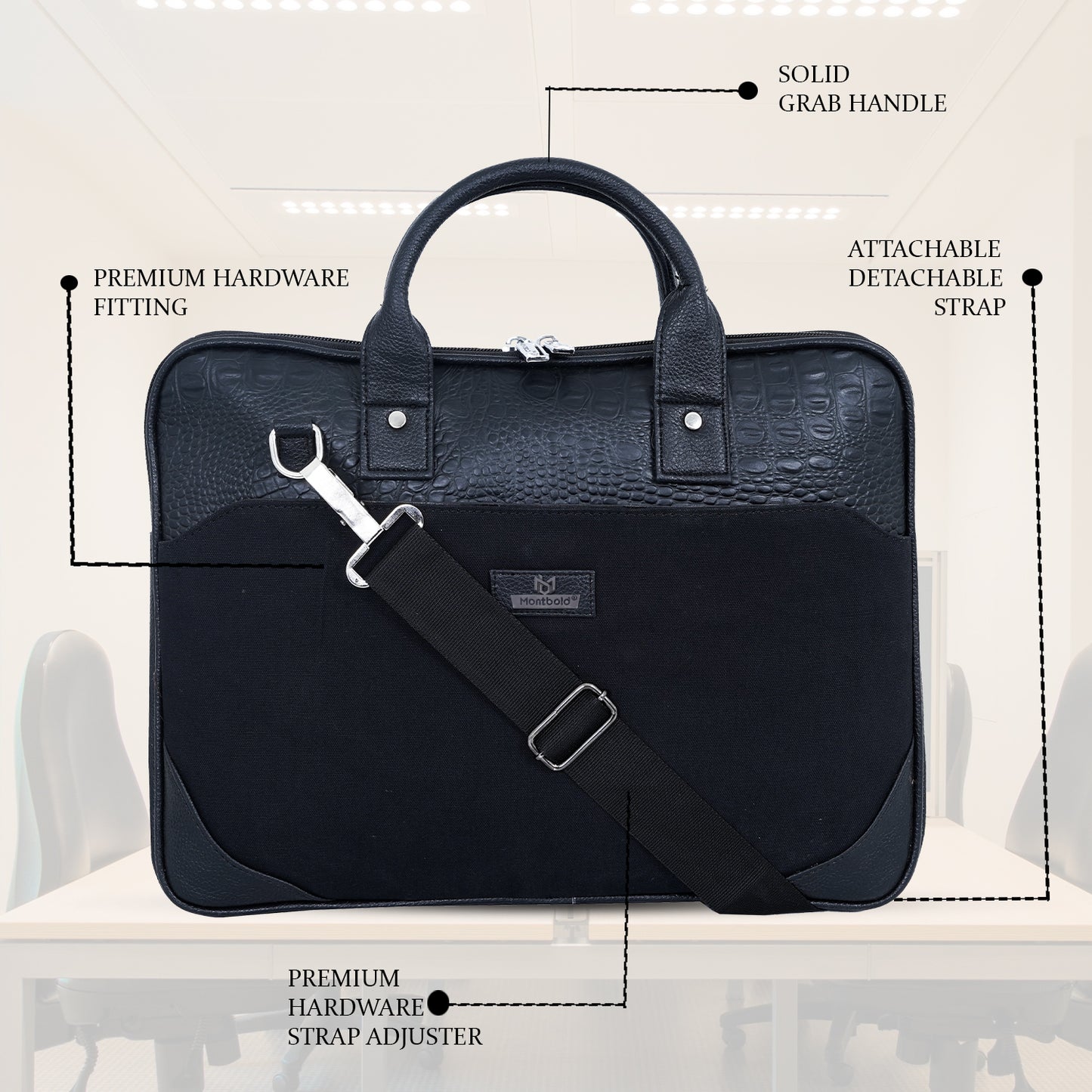 Montbold Laptop Bag LB313 (8760356110638)