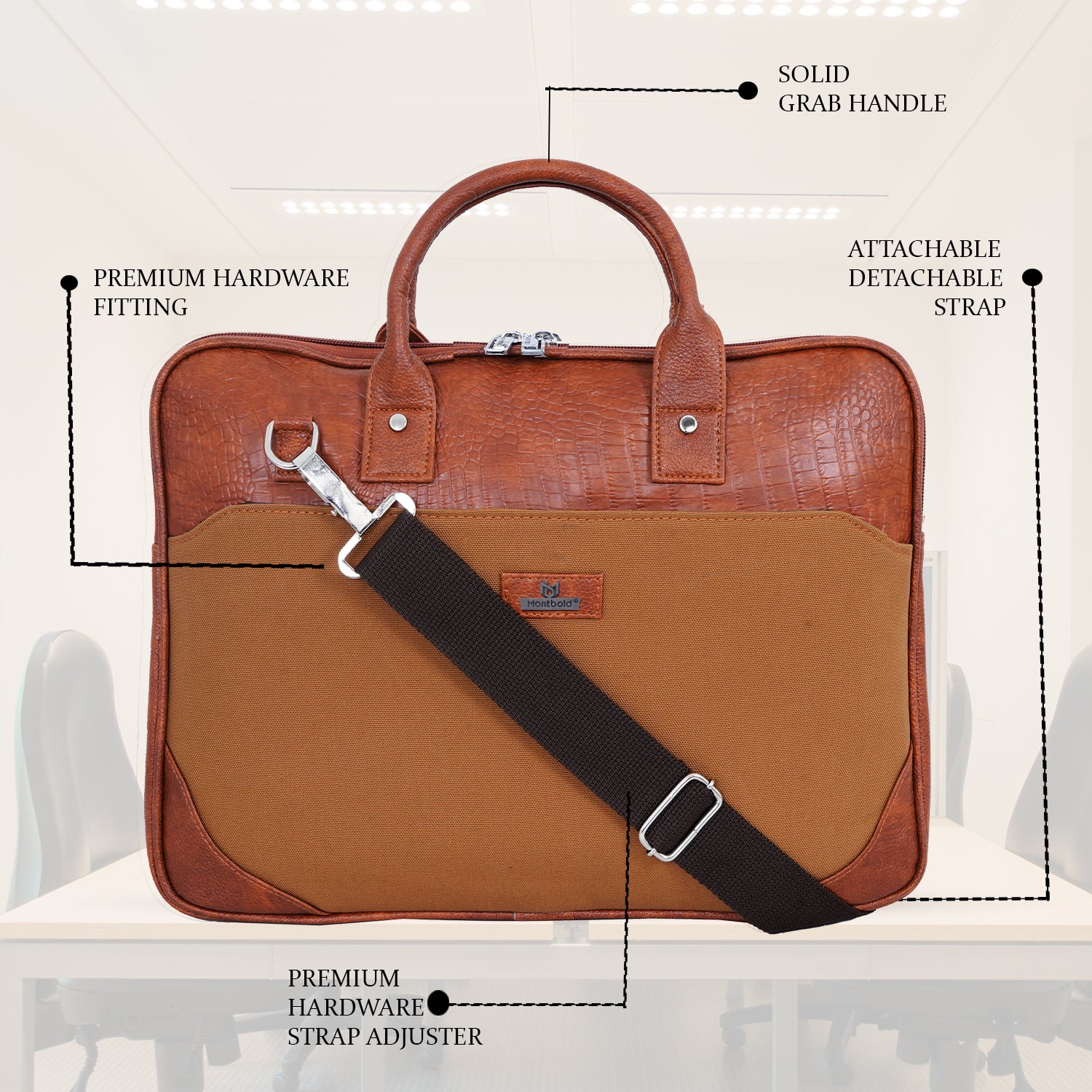 Montbold Laptop Bag LB313 (8760356110638)