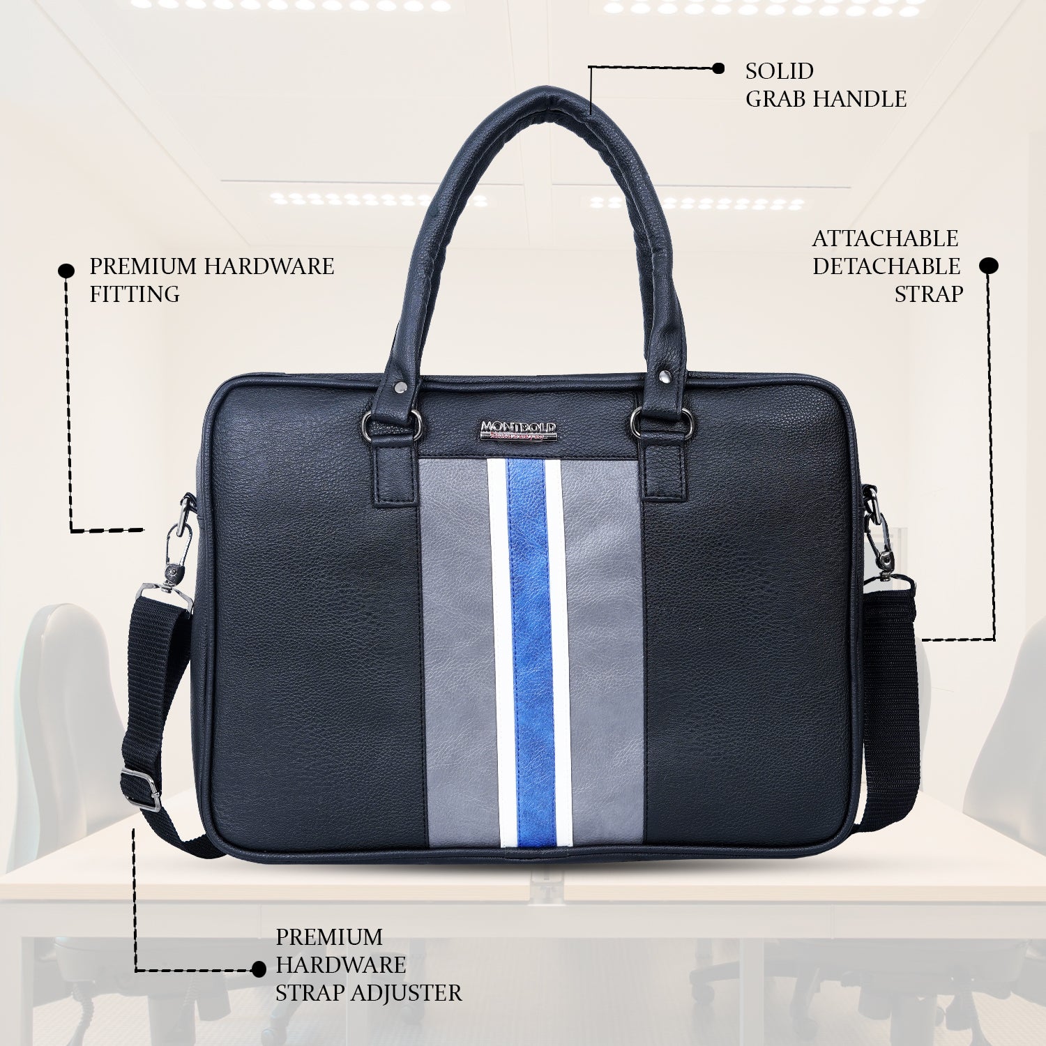 Montbold Laptop Bag #LB301 (8760194892078)