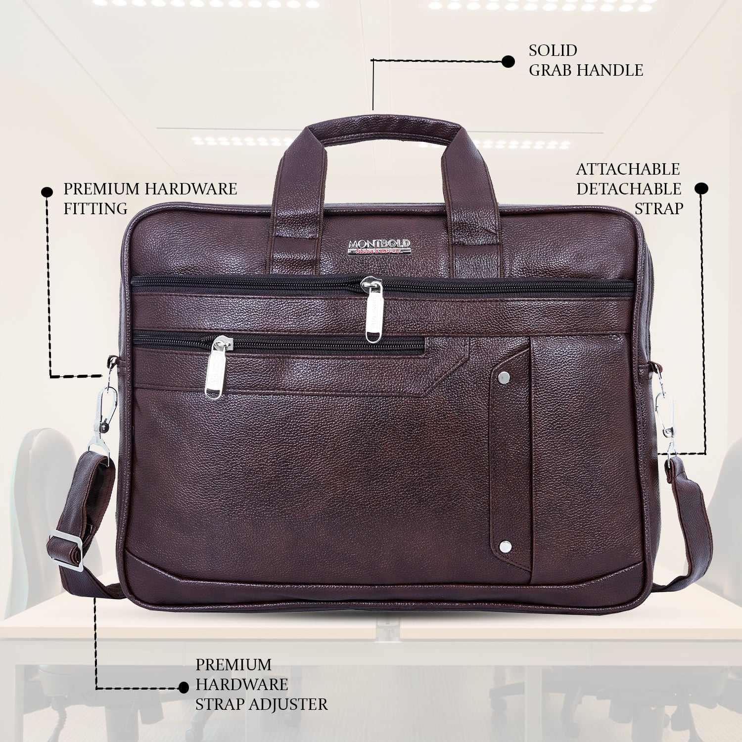 Montbold Laptop Bag LB361 (8760632475950)